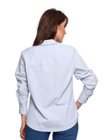 Bluzki i koszule - Koszula damska z długim rękawem bawełniana WZÓR 1 - produkt 9