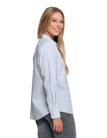 Bluzki i koszule - Koszula damska z długim rękawem bawełniana WZÓR 1 - produkt 23