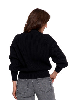 Damski sweter kardigan z szerokimi rękawami  - produkt 2