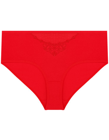 Majtki figi damskie maxi bikini z siateczką i koronką 4-pak  - produkt 2