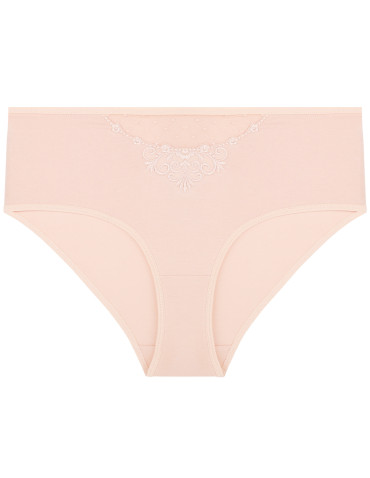 Nowości - Majtki figi damskie maxi bikini z siateczką i koronką 4-pak WIELOKOLOROWY - produkt 6