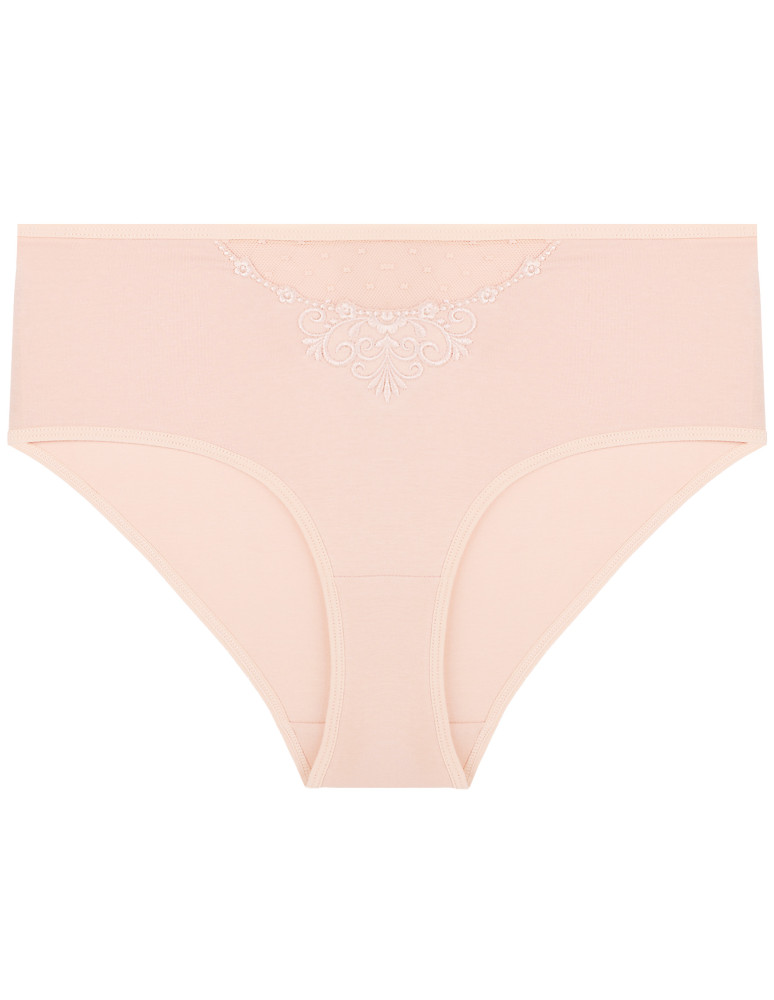 Nowości - Majtki figi damskie maxi bikini z siateczką i koronką 4-pak WIELOKOLOROWY  - produkt moraj.pl 6