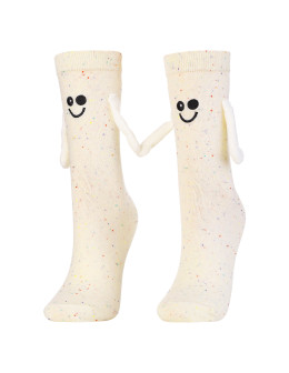 Skarpetki damskie Friendsy z magnetycznymi rączkami wesołe