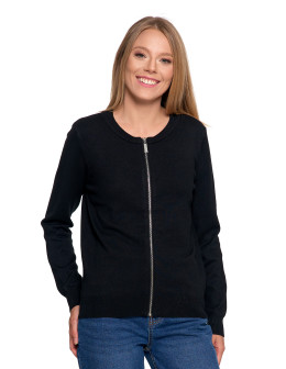 Sweter damski rozpinany bomberka
