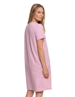 Koszula nocna damska bawełniana klasyczna z nadrukiem  - produkt 2