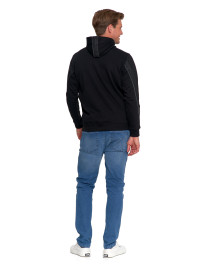 Męska bluza bawełniana rozpinana z kapturem i kieszenią  - produkt 2