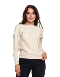 Sweter damski wiskozowy o luźnym kroju