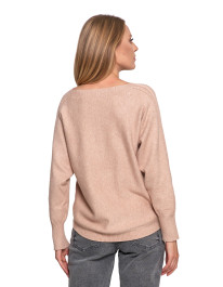 Sweter damski wiskozowy o luźnym kroju  - produkt 2