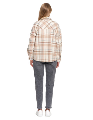 Bluzki i koszule - Koszula damska flanelowa w kratkę bawełniana WZÓR 1 - produkt 11