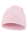 Czapka damska przejściowa z domieszką wełny RÓŻOWY