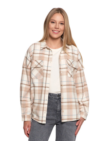 Bluzki i koszule - Koszula damska flanelowa w kratkę bawełniana WZÓR 1 - produkt 14