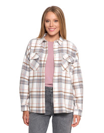 Koszula damska flanelowa w kratkę bawełniana  - produkt 2