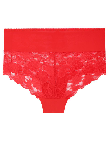 Figi - Majtki damskie figi z wysokim stanem koronkowe 6-pak WIELOKOLOROWY - produkt 3