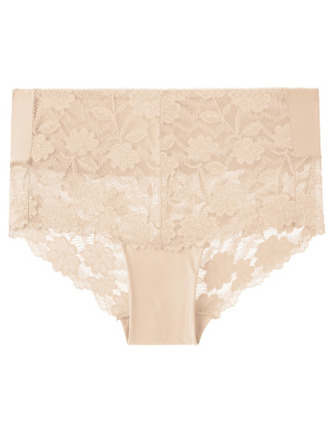 Figi - Majtki damskie figi z wysokim stanem koronkowe 6-pak WIELOKOLOROWY - produkt 4