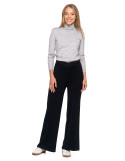 Spodnie damskie z szeroką nogawką