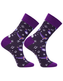 Skarpety męskie długie z motywem halloweenowym