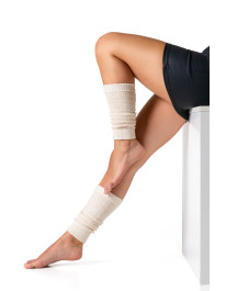 Ocieplacze na nogi getry z wełną