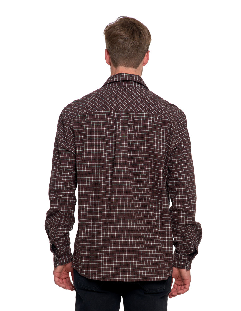 Koszulki, topy, koszule - Koszula męska flanelowa w kratę WZÓR 1 - produkt moraj.pl 5