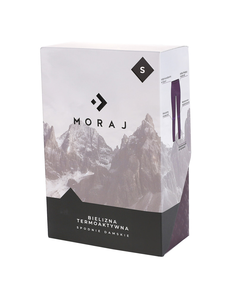 Bielizna termoaktywna - Damskie legginsy termoaktywne FIOLETOWY - produkt moraj.pl 10