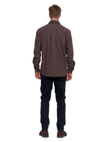 Koszula męska flanelowa w kratę  - produkt 2