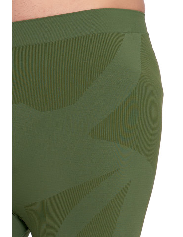Bielizna termoaktywna - Męska bielizna termoaktywna legginsy ZIELONY - produkt 3