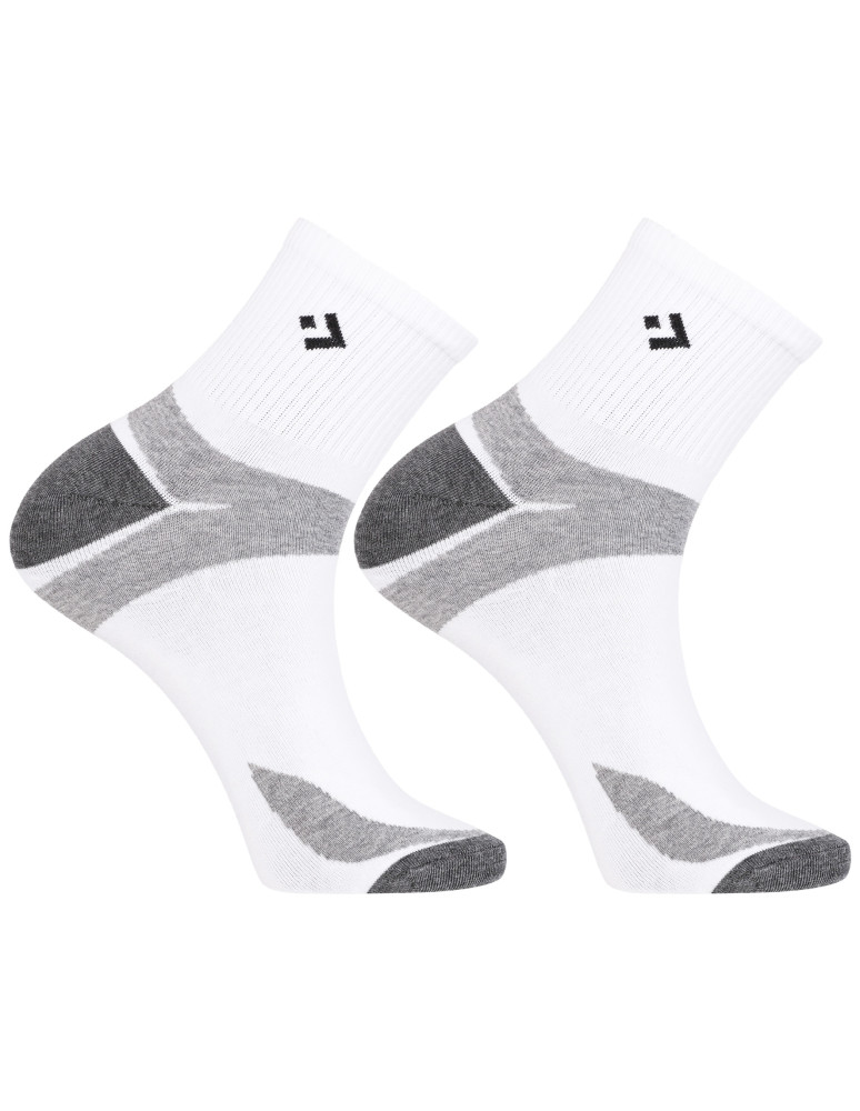 Za kostkę - Skarpetki męskie sportowe za kostkę szeroki ściągacz 3-pak WIELOKOLOROWY - produkt moraj.pl 4