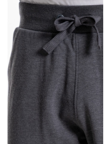 Spodnie - Spodnie męskie dresowe z kieszeniami i ściągaczami SZARY - produkt 5