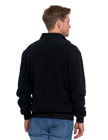 Polar męski zapinany na zamek ze stójką i kieszeniami - produkt 2