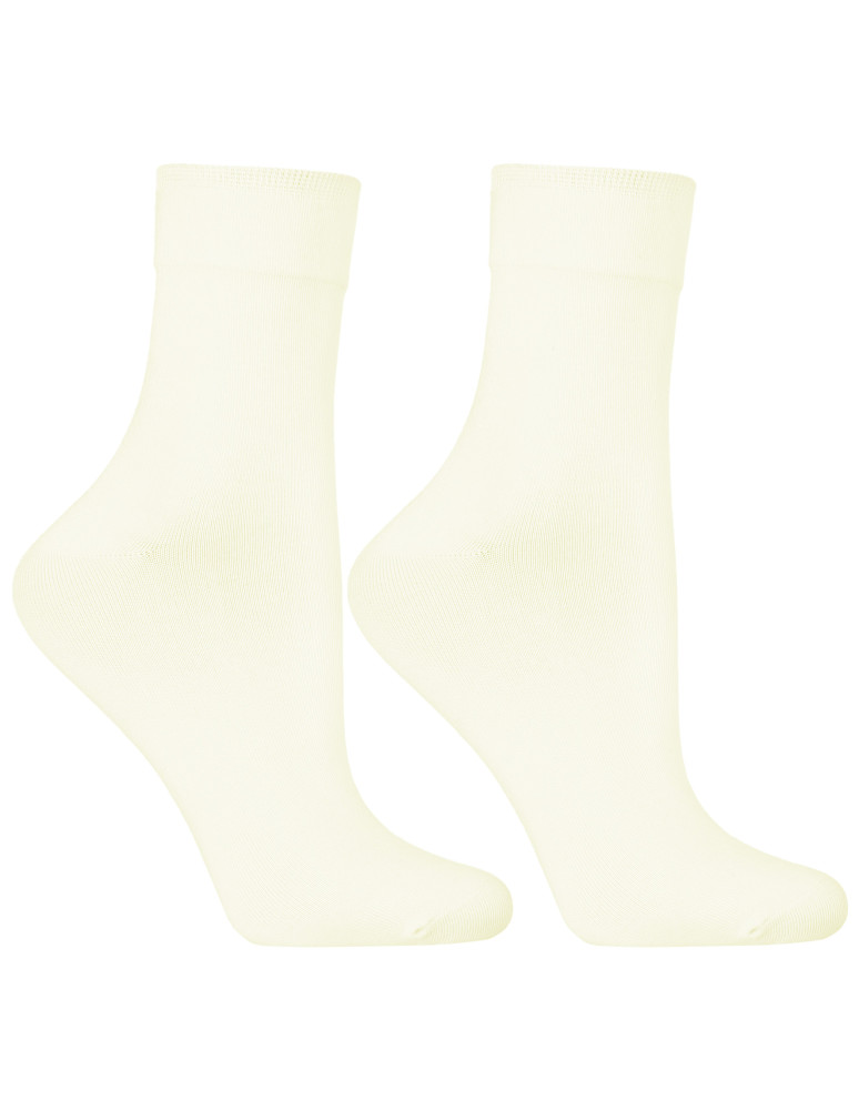 Długie - Skarpetki damskie bawełniane gładkie 3-pak WIELOKOLOROWY - produkt moraj.pl 4