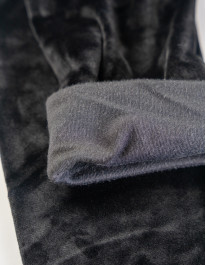 Legginsy damskie welurowe z wysokim stanem  - produkt 2