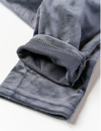 Legginsy damskie welurowe z wysokim stanem  - produkt 2