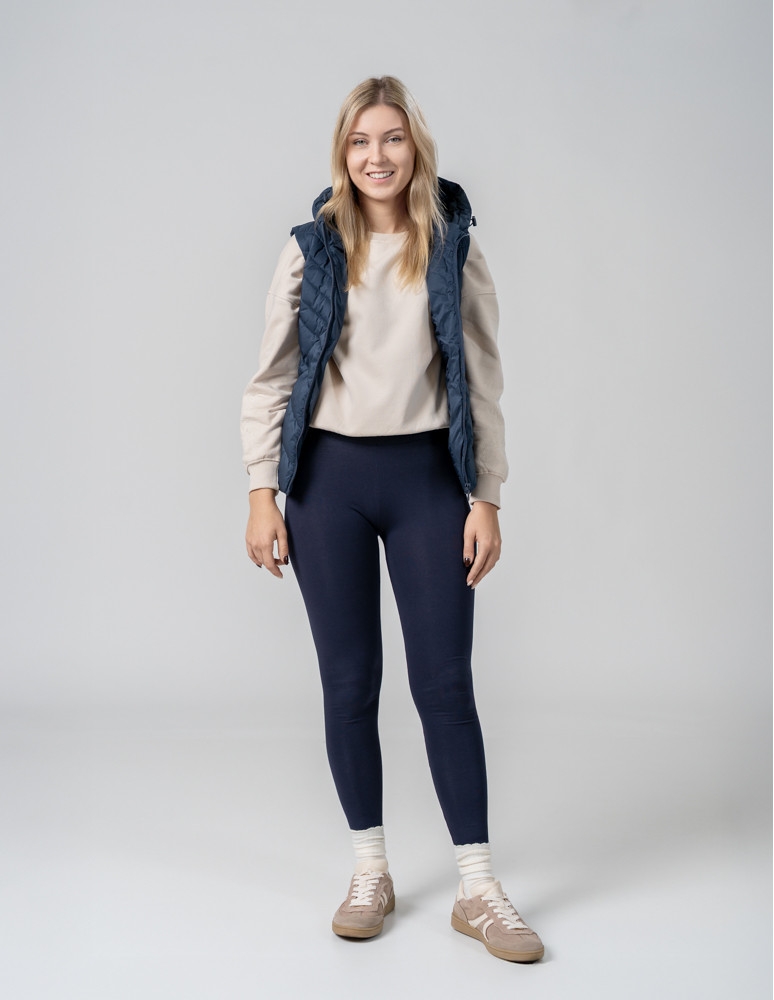 Legginsy - Klasyczne bawełniane legginsy damskie WIELOKOLOROWY - produkt moraj.pl 20