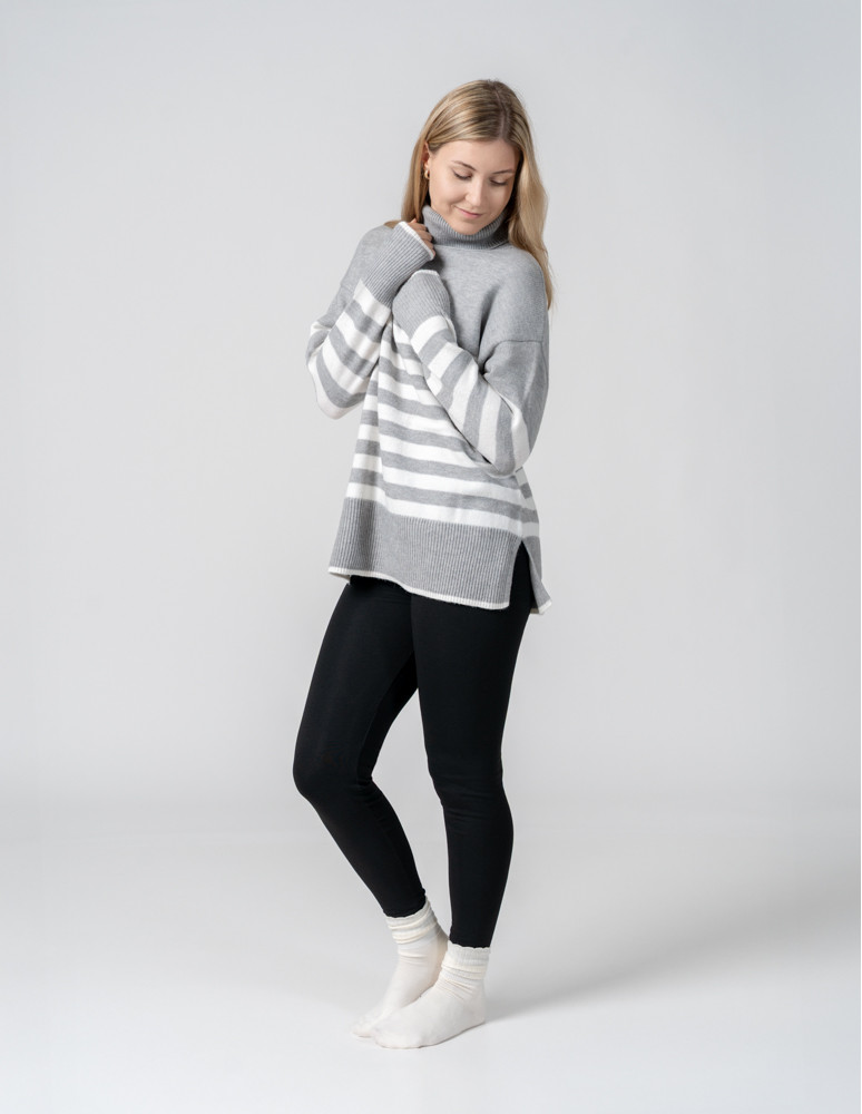 Legginsy - Klasyczne bawełniane legginsy damskie WIELOKOLOROWY - produkt moraj.pl 14