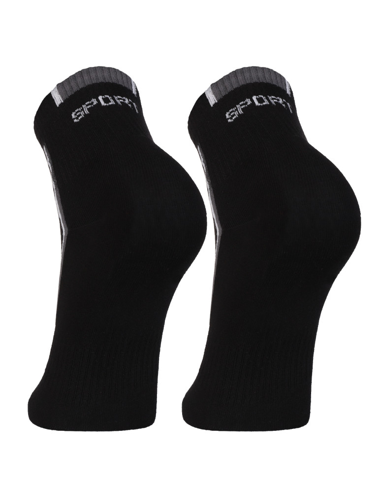 Za kostkę - Skarpety męskie za kostkę bawełniane klasyczne 12-pak WIELOKOLOROWY - produkt moraj.pl 2