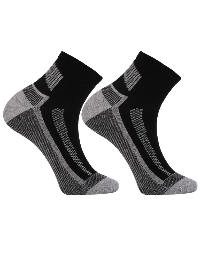 Za kostkę - Skarpety męskie za kostkę z szerokim ściągaczem 3-pak WIELOKOLOROWY  - produkt moraj.pl 2