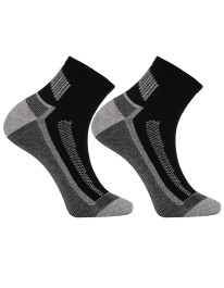 Skarpety męskie za kostkę z szerokim ściągaczem 3-pak  - produkt 2