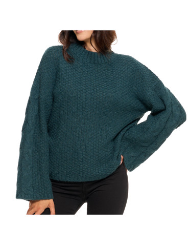 Damski sweter luźny z szerokimi rękawami  - produkt 2