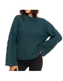 Damski sweter luźny z szerokimi rękawami  - produkt 2