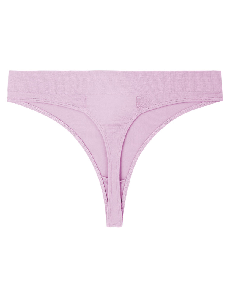 STRINGI - Majtki damskie stringi z szerokim pasem 4-pak WIELOKOLOROWY  - produkt moraj.pl 5