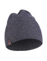 Czapka damska z wełny merino SZARY