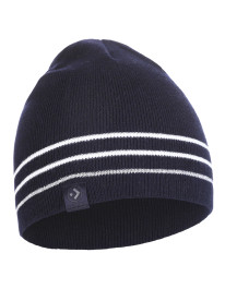 Czapka męska zimowa z przędzą odblaskową i wełną merino