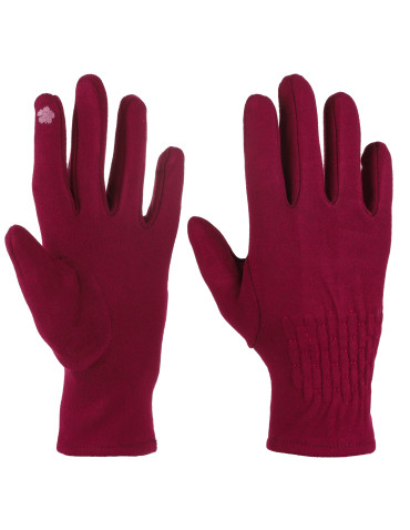 Rękawiczki damskie z ociepleniem i funkcją dotykową