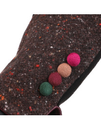 Rękawiczki damskie z zamszu na jesień i zimę  - produkt 2