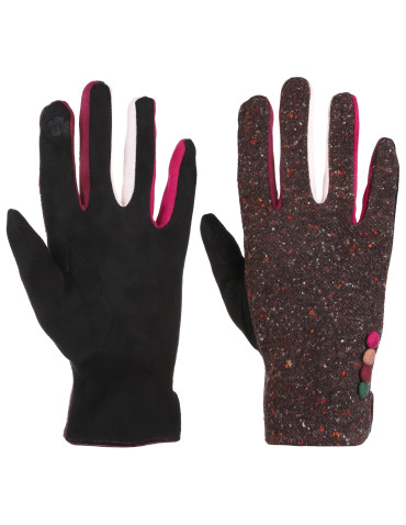 Rękawiczki damskie z zamszu na jesień i zimę