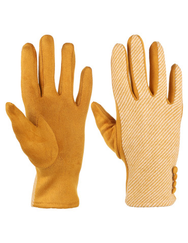 Rękawiczki damskie z zamszu na jesień i zimę