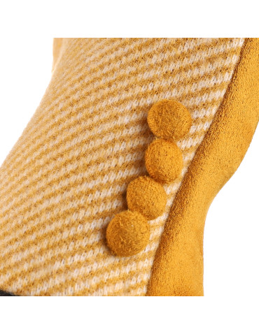 Rękawiczki damskie z zamszu na jesień i zimę  - produkt 2