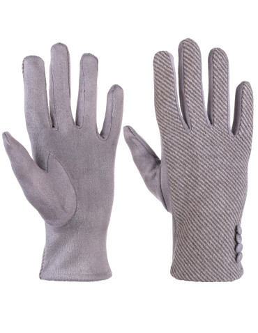 Rękawiczki damskie z zamszu na jesień i zimę