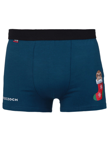 Bokserki chłopięce z napisem pieszczoch