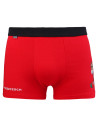 Bokserki chłopięce z napisem pieszczoch CZERWONY