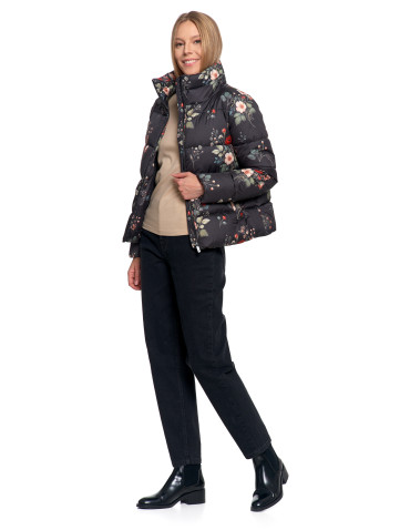 Odzież wierzchnia - Damska kurtka pikowana krótka z wysoką stójką WZÓR - produkt 11